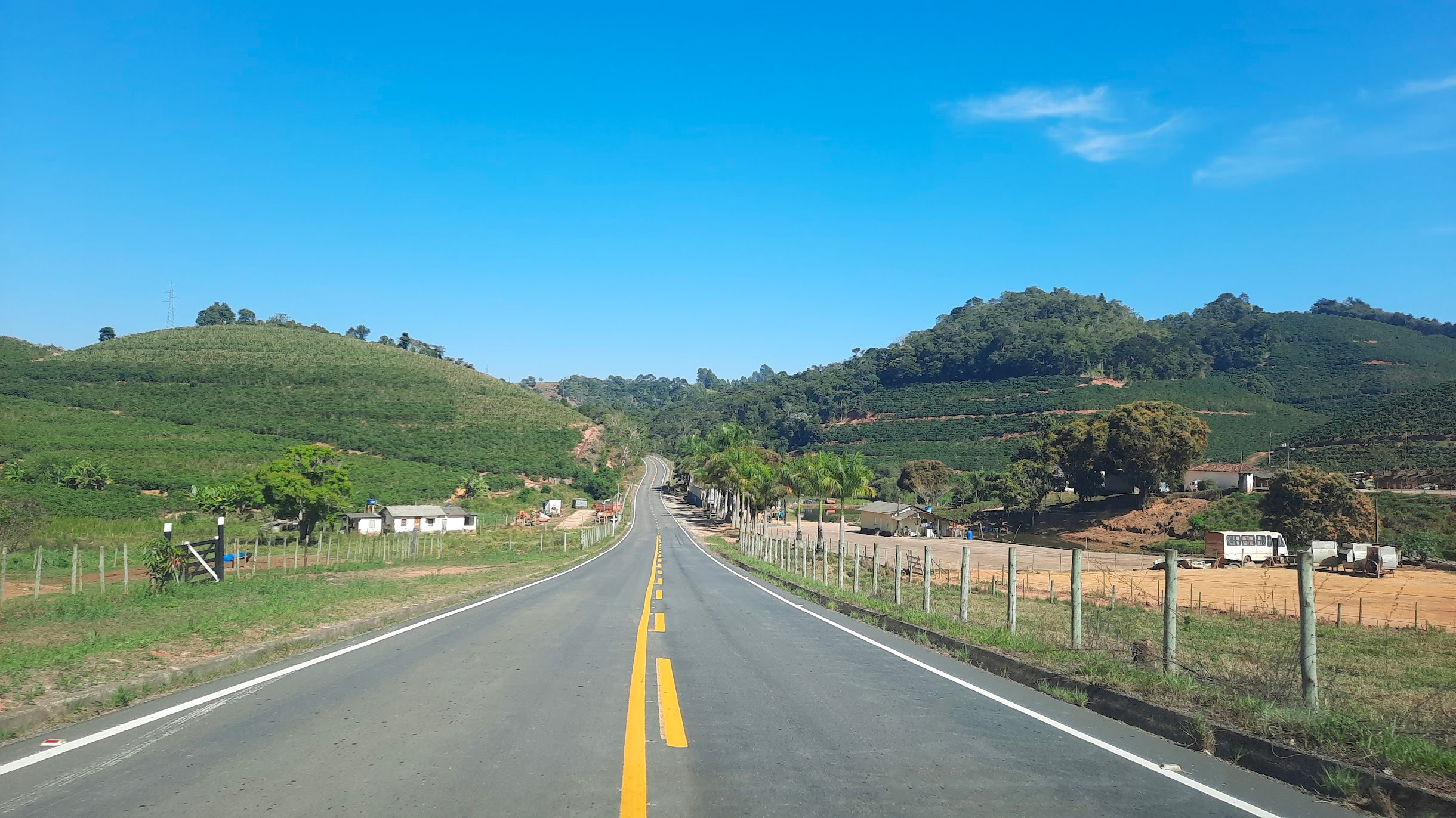 mg108 trecho Lajinha entroncamento br262 foto divulgacao der mg 2