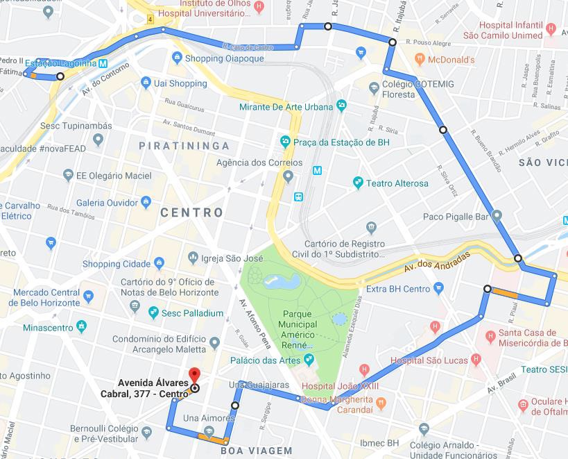 linhas conexo aeroporto BH